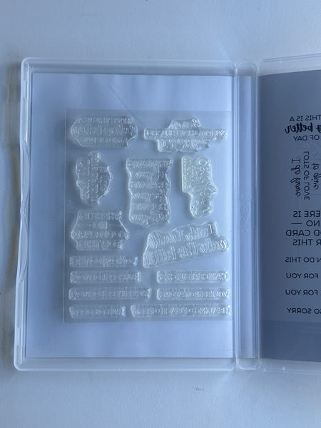 Comforting Thoughts | Retired Photopolymer Stamp Set | Stampin' Up!