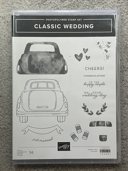 Classic Wedding Bundle | Retired Photopolymer Mount Stamp Set and Dies | Stampin' Up!