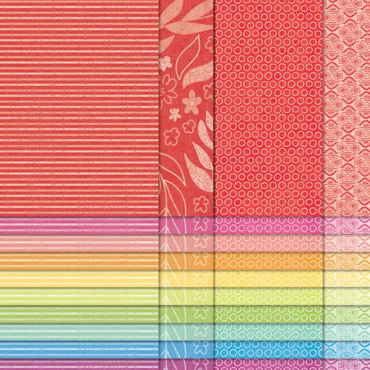 Brights DSP (2024 Design) | 10 Sheets | Retired Paper | Stampin' Up!