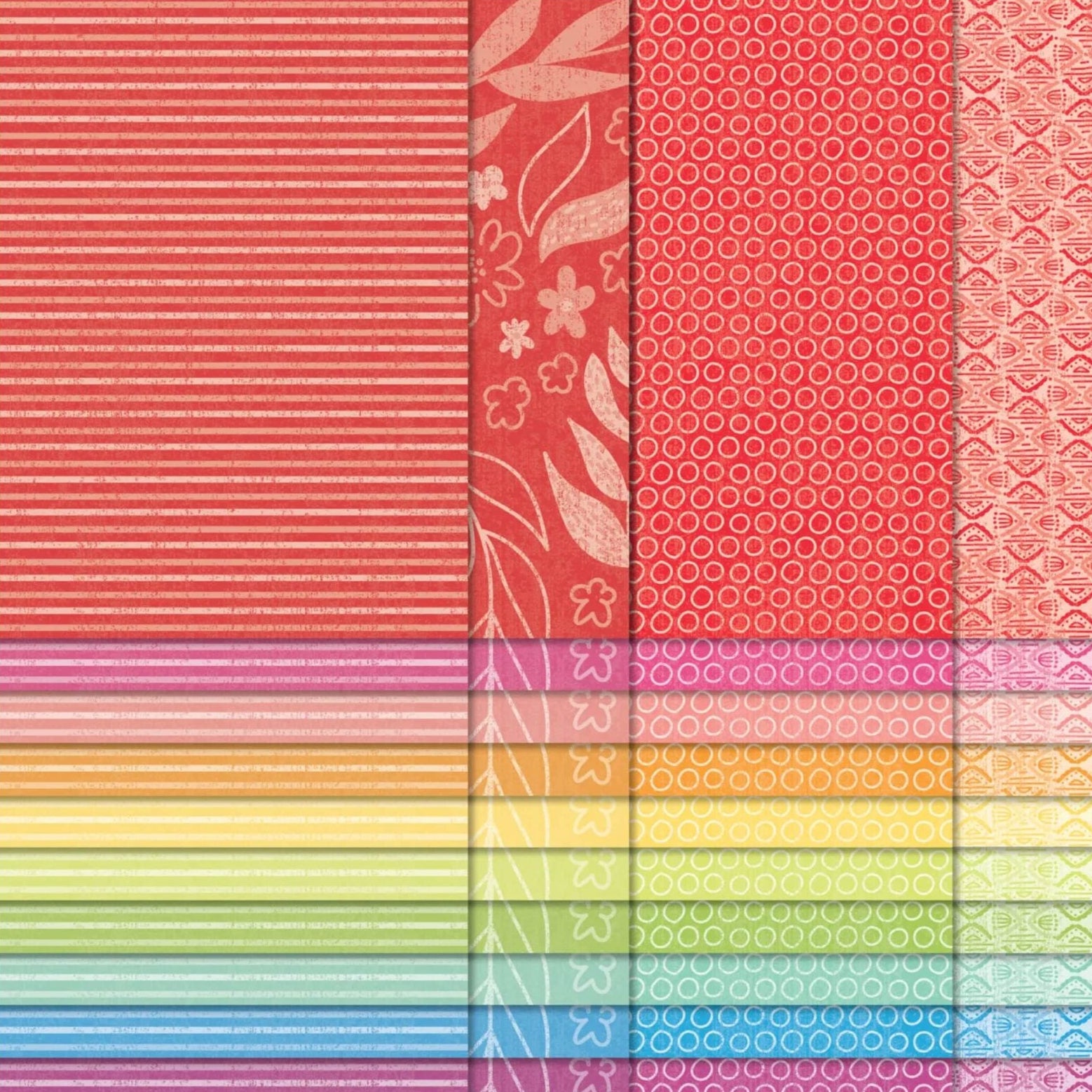 Brights DSP (2024 Design) | 10 Sheets | Retired Paper | Stampin' Up!