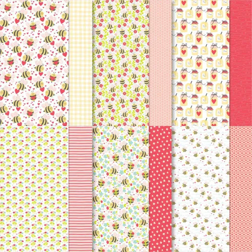 Bee Mine DSP | 6 Sheets SHARE | Retired Paper | Stampin' Up!