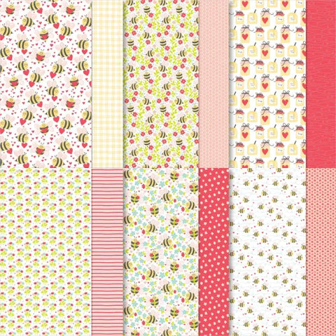 Bee Mine DSP | 6 Sheets SHARE | Retired Paper | Stampin' Up!