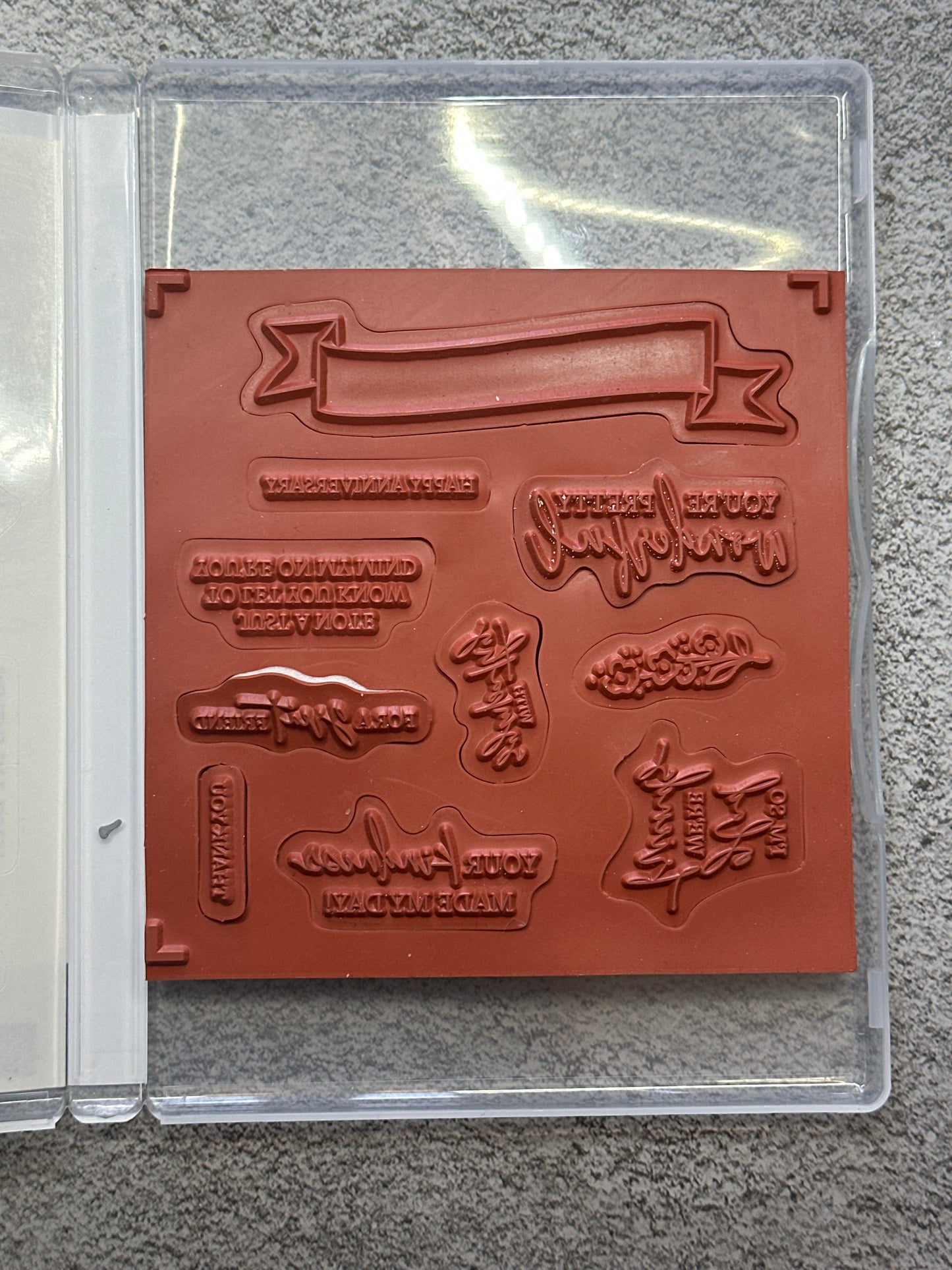 Mixed Labels Bundle | Retired Cling Mount Stamp Set and Dies | Stampin' Up!