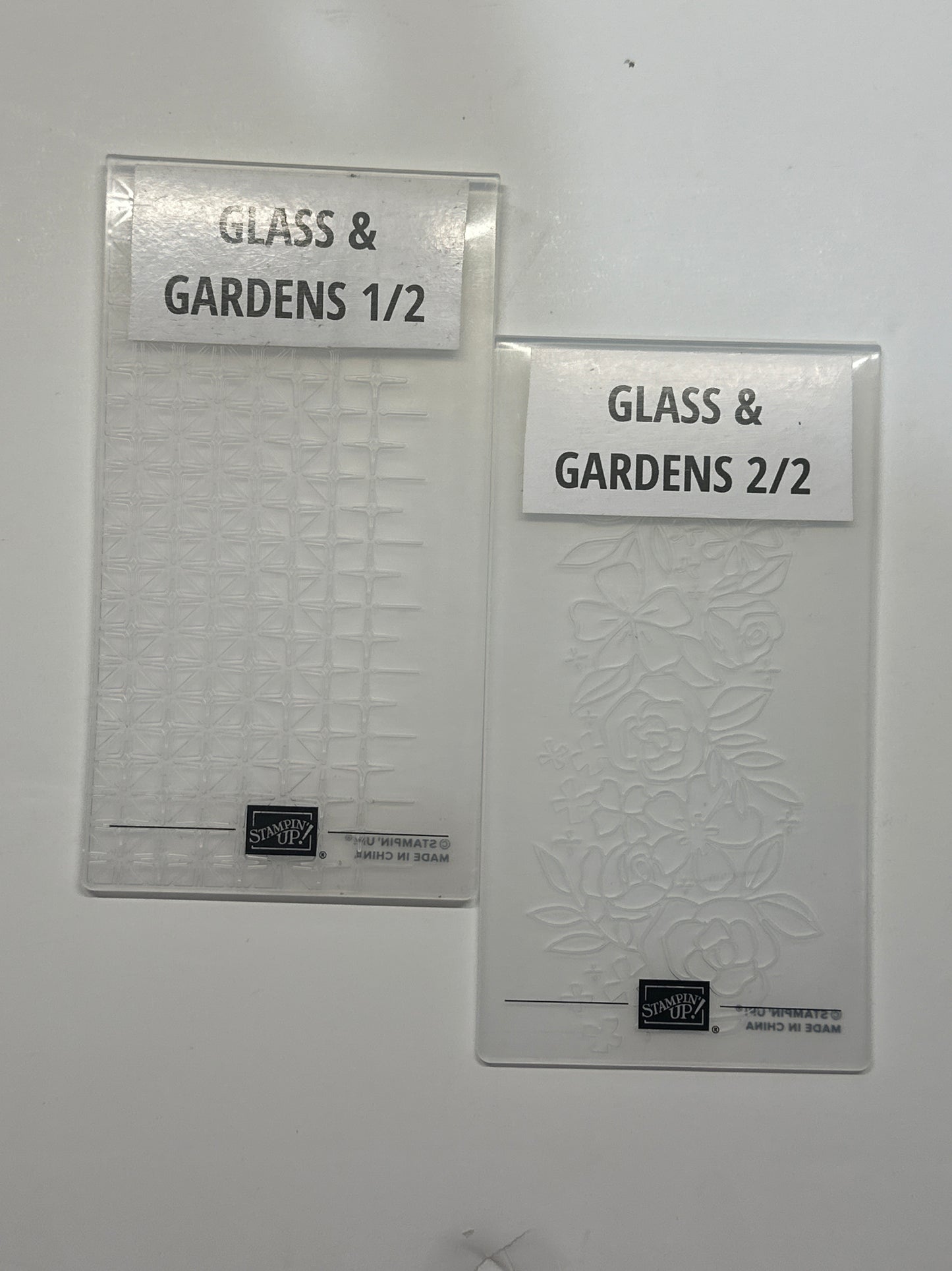 Glass & Gardens | Retired Embossing Folder (Set) | Stampin' Up!
