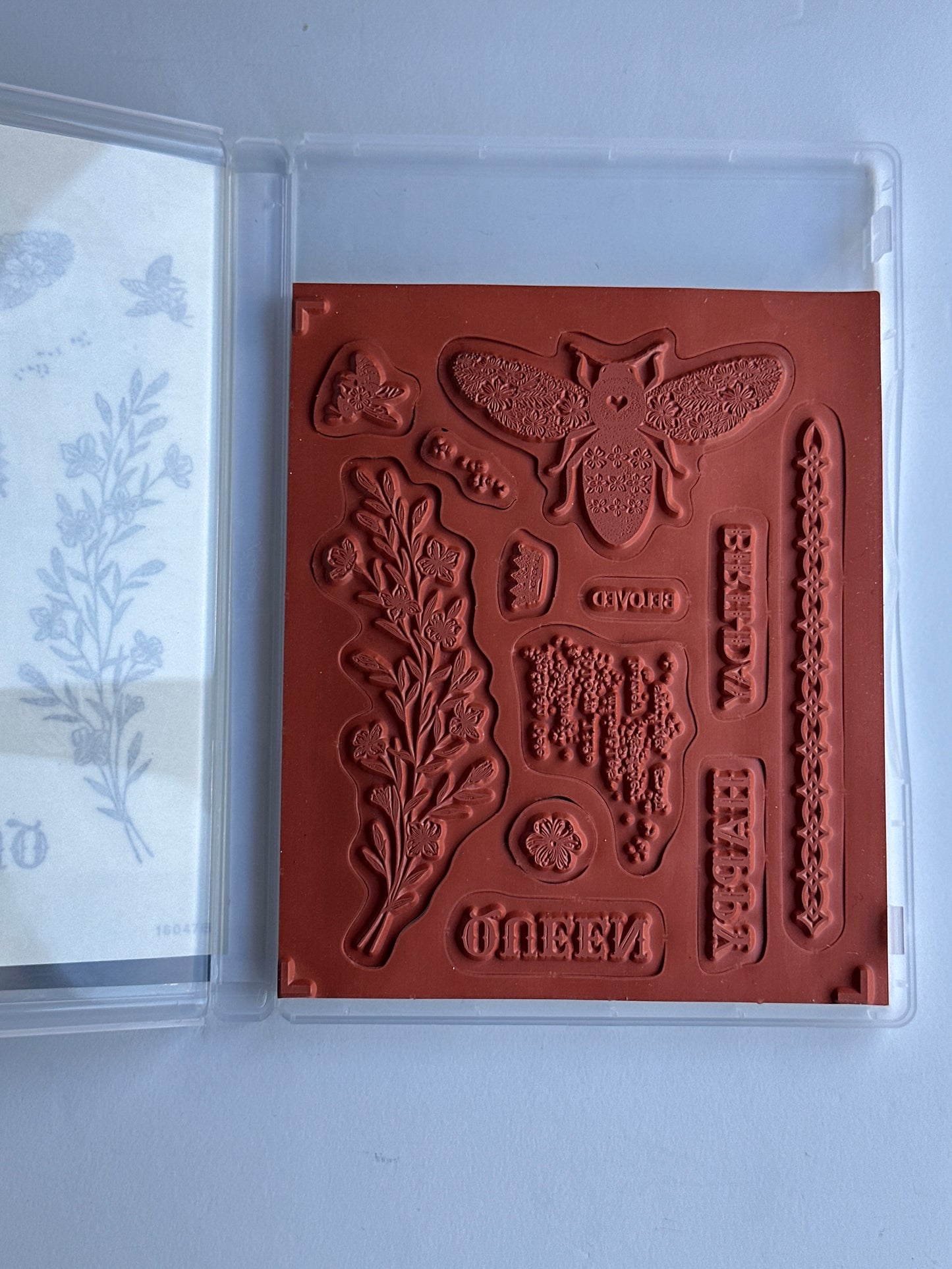 Queen Bee | Retired Cling Mount Stamp Set | Stampin' Up!