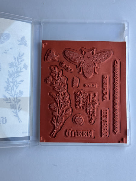 Queen Bee | Retired Cling Mount Stamp Set | Stampin' Up!