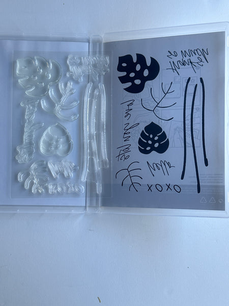 Tropical Leaf | Retired Photopolymer Stamp Set | Stampin' Up!