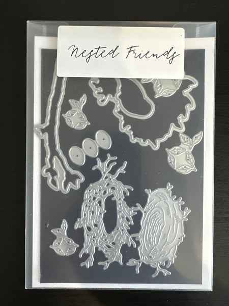 Nested Friends Bundle | Retired Cling Mount Stamp Set | BRAND NEW, NEVER USED | Stampin' Up!