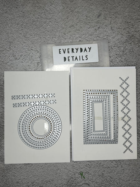 Everyday Details Bundle | Retired Cling Mount Stamp Set and Dies | Stampin' Up!