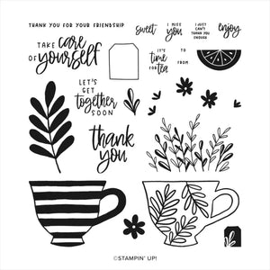 Cup of Tea | Retired Photopolymer Stamp Set | Stampin' Up!