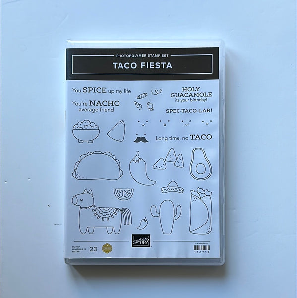 Taco Fiesta | Retired Photopolymer Stamp Set | Stampin' Up!
