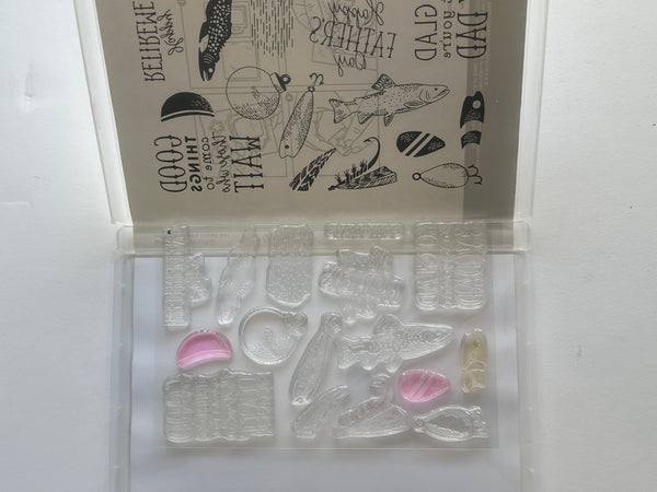 Gone Fishing | Retired Photopolymer Stamp Set | Stampin' Up!