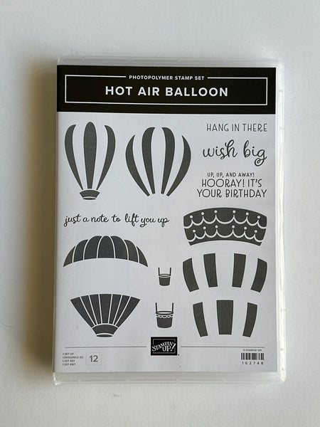 Hot Air Balloon Bundle | Retired Photopolymer Stamp Set and Dies | Stampin' Up!
