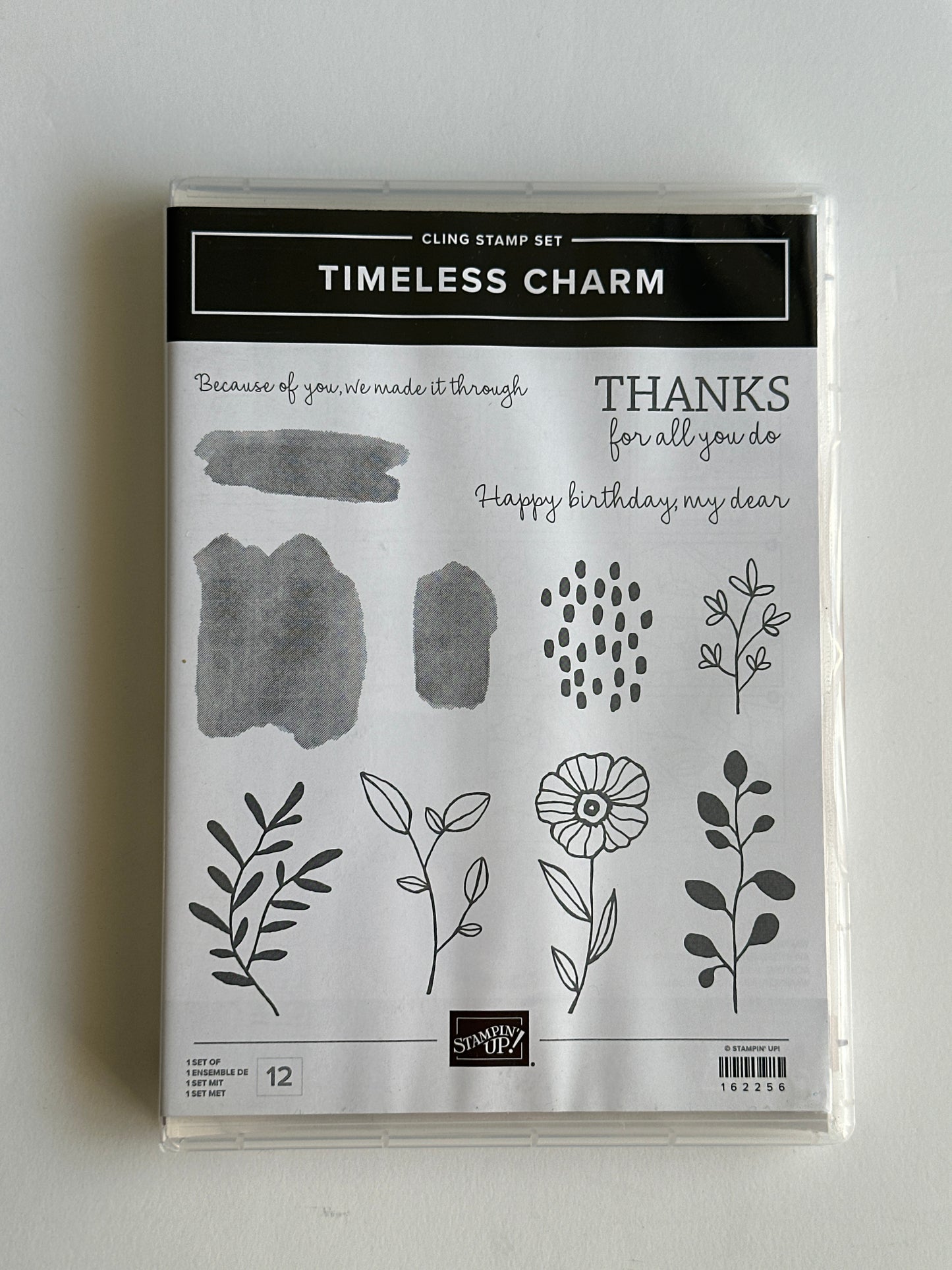 Timeless Charm | Retired Cling Mount Stamp Set | Stampin' Up!