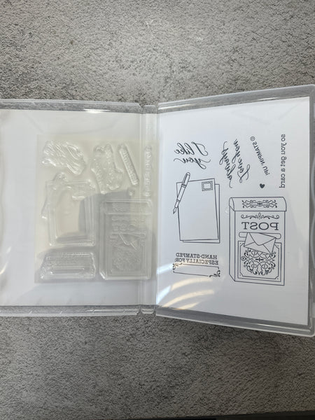 Stamped with Love | Retired Photopolymer Stamp Set | Stampin' Up!