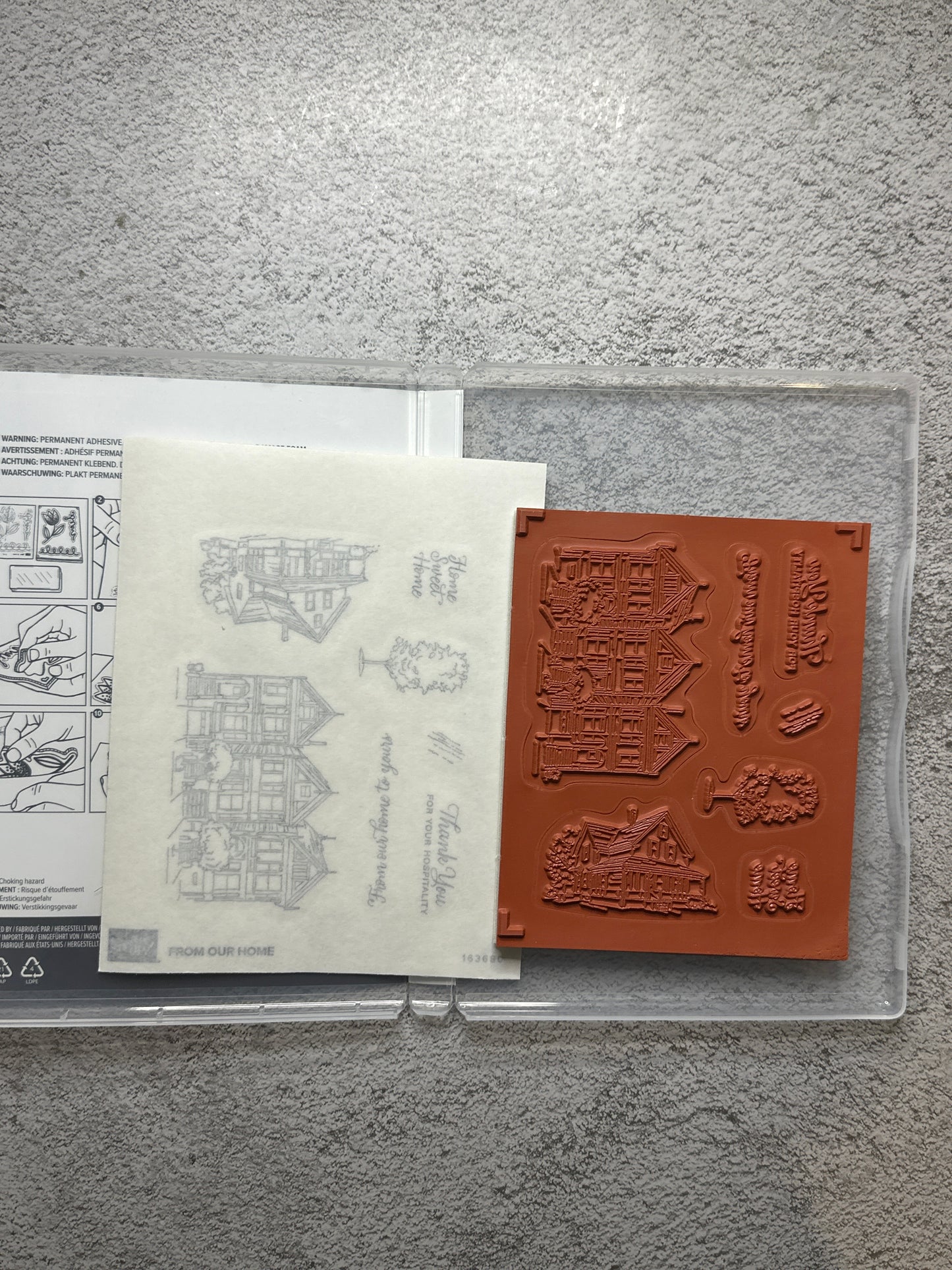 From Our Home | Retired Cling Mount Stamp Set | Stampin' Up!