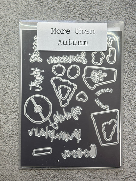 More than Autumn Bundle | Retired Photopolymer Mount Stamp Set and Dies | Stampin' Up!