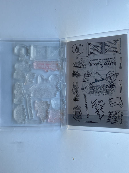 Garden Meadow Bundle | Retired Photopolymer Stamp Set and Dies | Stampin' Up!
