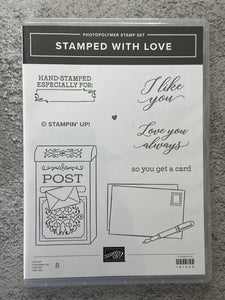 Stamped with Love | Retired Photopolymer Stamp Set | Stampin' Up!