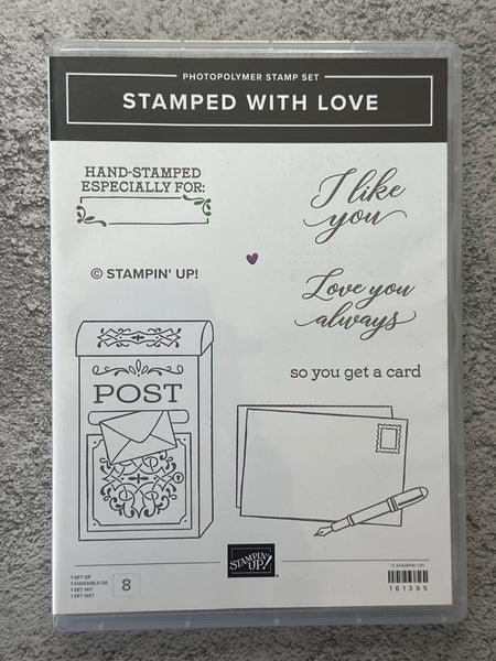 Stamped with Love | Retired Photopolymer Stamp Set | Stampin' Up!