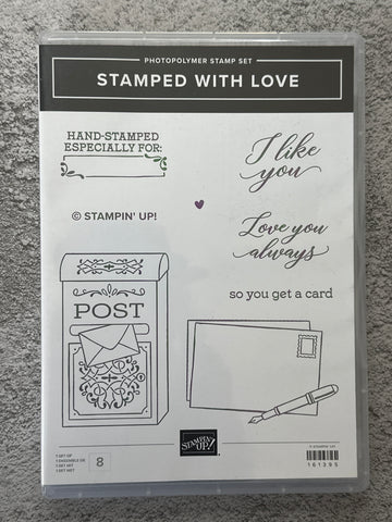 Stamped with Love | Retired Photopolymer Stamp Set | Stampin' Up!