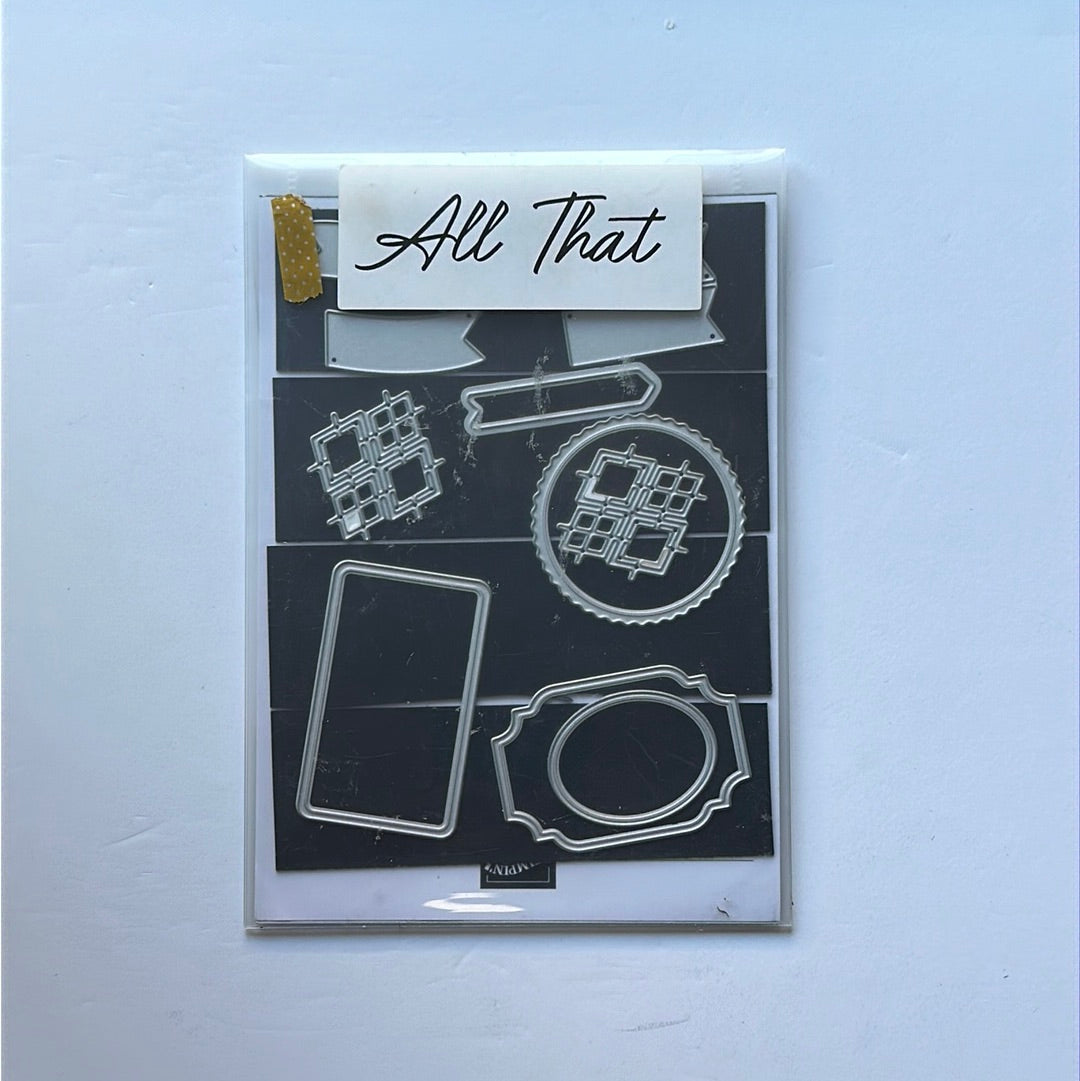 All That Dies | Retired Dies Collection | Stampin' Up!