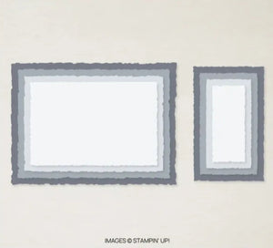 Deckled Rectangles Dies | Retired Die Collection | Stampin' Up!