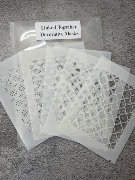 Linked Together Bundle | Retired Photopolymer Mount Stamp Set, Masks and Dies | Stampin' Up!