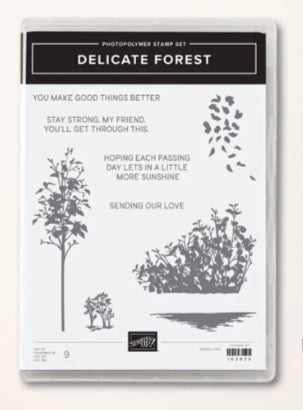 Delicate Forest Bundle | Retired Photopolymer Stamp Set and Dies | Stampin' Up!