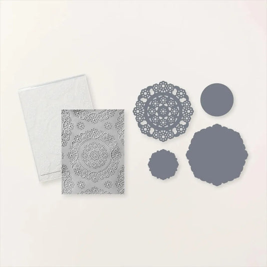 Delightful Doily Embossing Folder and Dies | Retired Dies Collection | Stampin' Up!