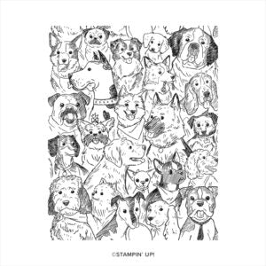 Doggone Friendly | Retired Cling Mount Stamp Set | Stampin' Up!