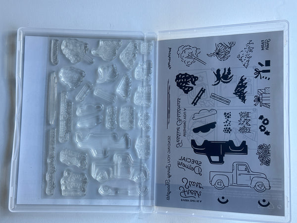 TRUCKING ALONG | BRAND NEW, NEVER USED! | Retired Photopolymer Stamp Set | Stampin' Up!