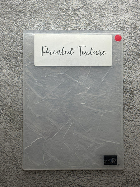 Painted Texture 3D Embossing Folder | Retired Embossing Folder | Stampin' Up!