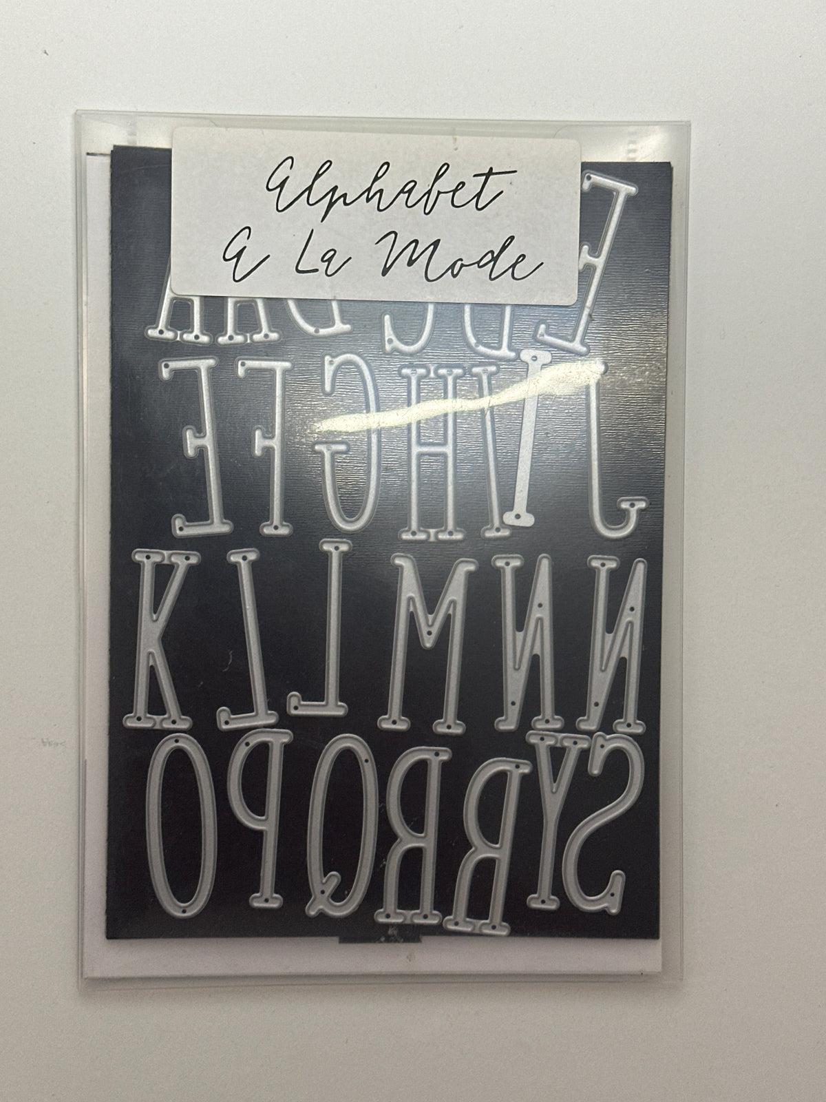 Alphabet A La Mode Dies | Retired Die Collection | Stampin' Up!