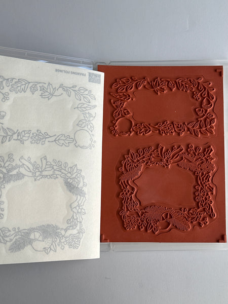 Framing Foliage | BRAND NEW, NEW USED | Retired Cling Mount Stamp Set | Stampin' Up!