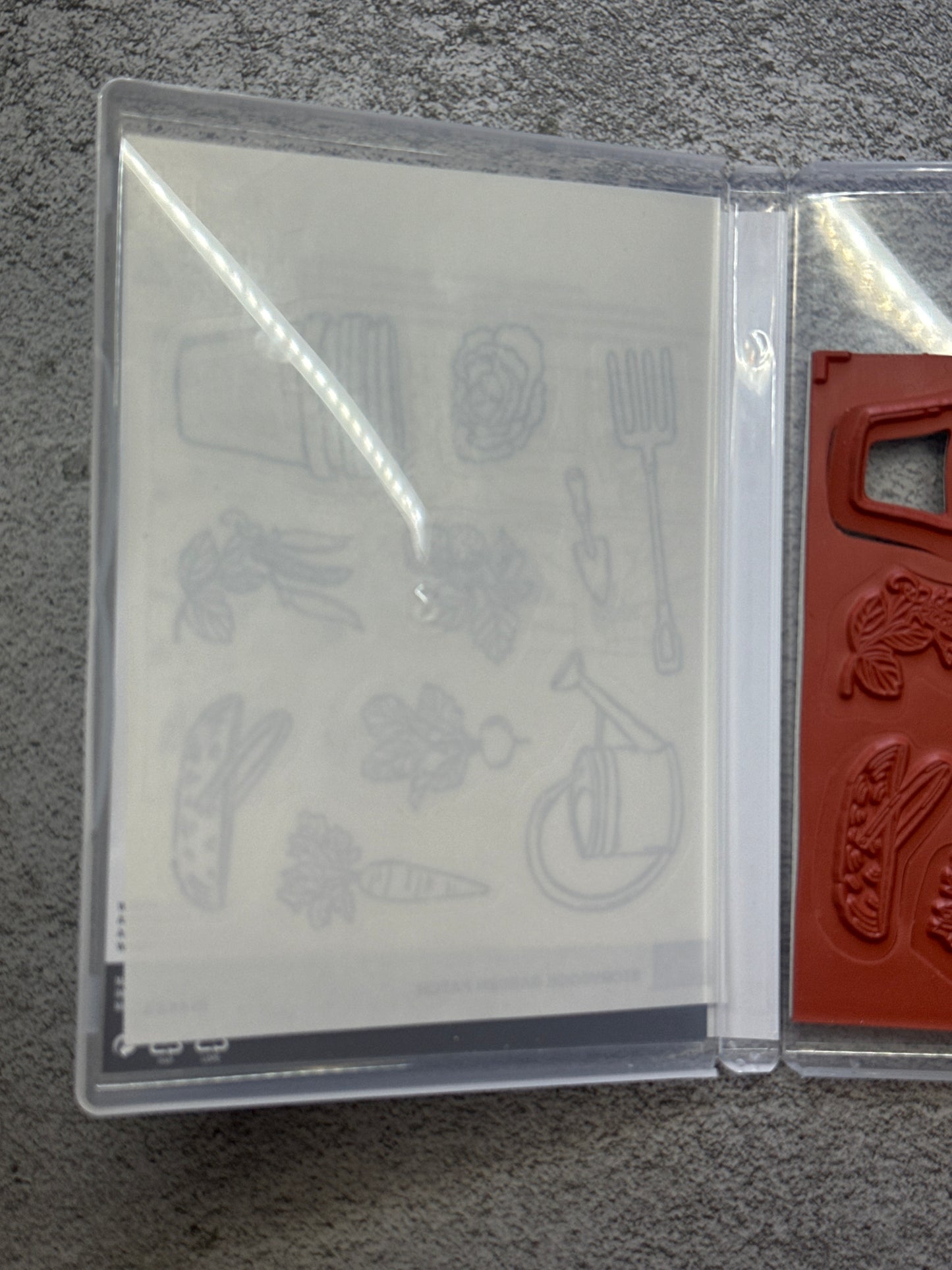 Storybook Garden Patch Bundle | Retired Cling Mount Stamp Set and Dies | Stampin' Up!