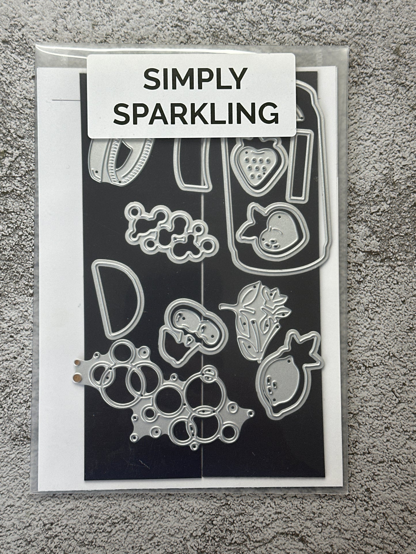 Simply Sparkling Bundle | Retired Photopolymer Mount Stamp Set and Dies | Stampin' Up!