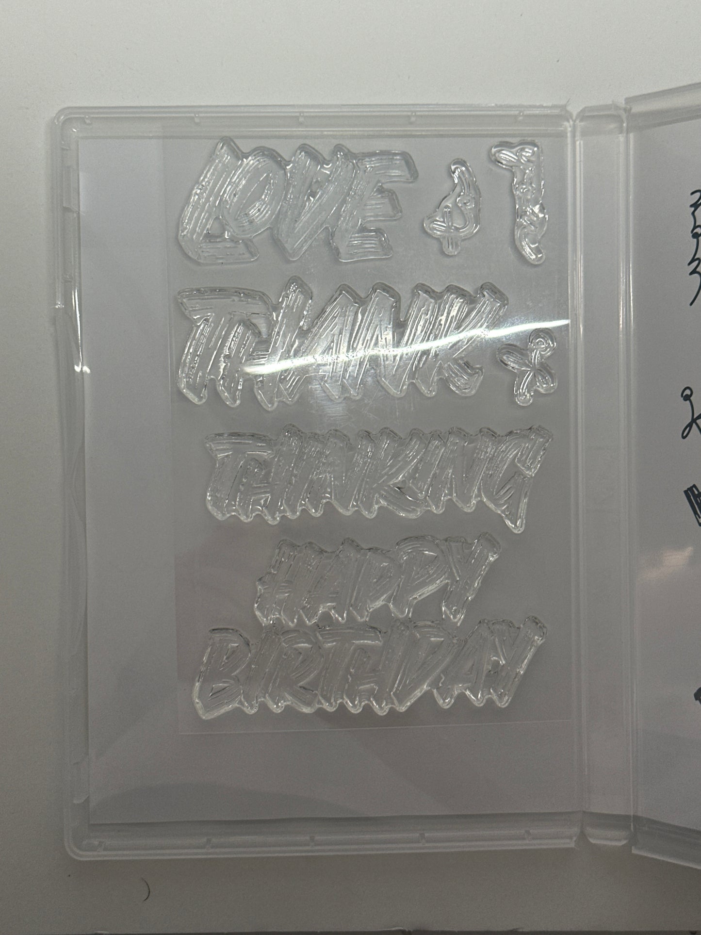 Layered Thoughts | Retired Photopolymer Stamp Set | Stampin' Up!