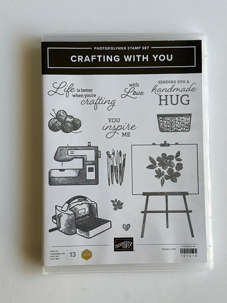 Crafting With You | Retired Photopolymer Stamp Set | Stampin' Up!