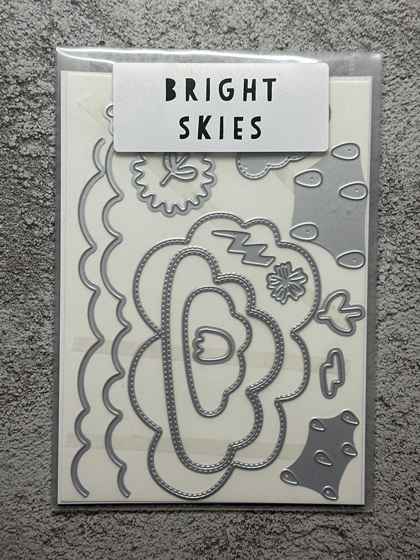 Bright Skies Bundle | Retired Photopolymer Mount Stamp Set and Dies | Stampin' Up!