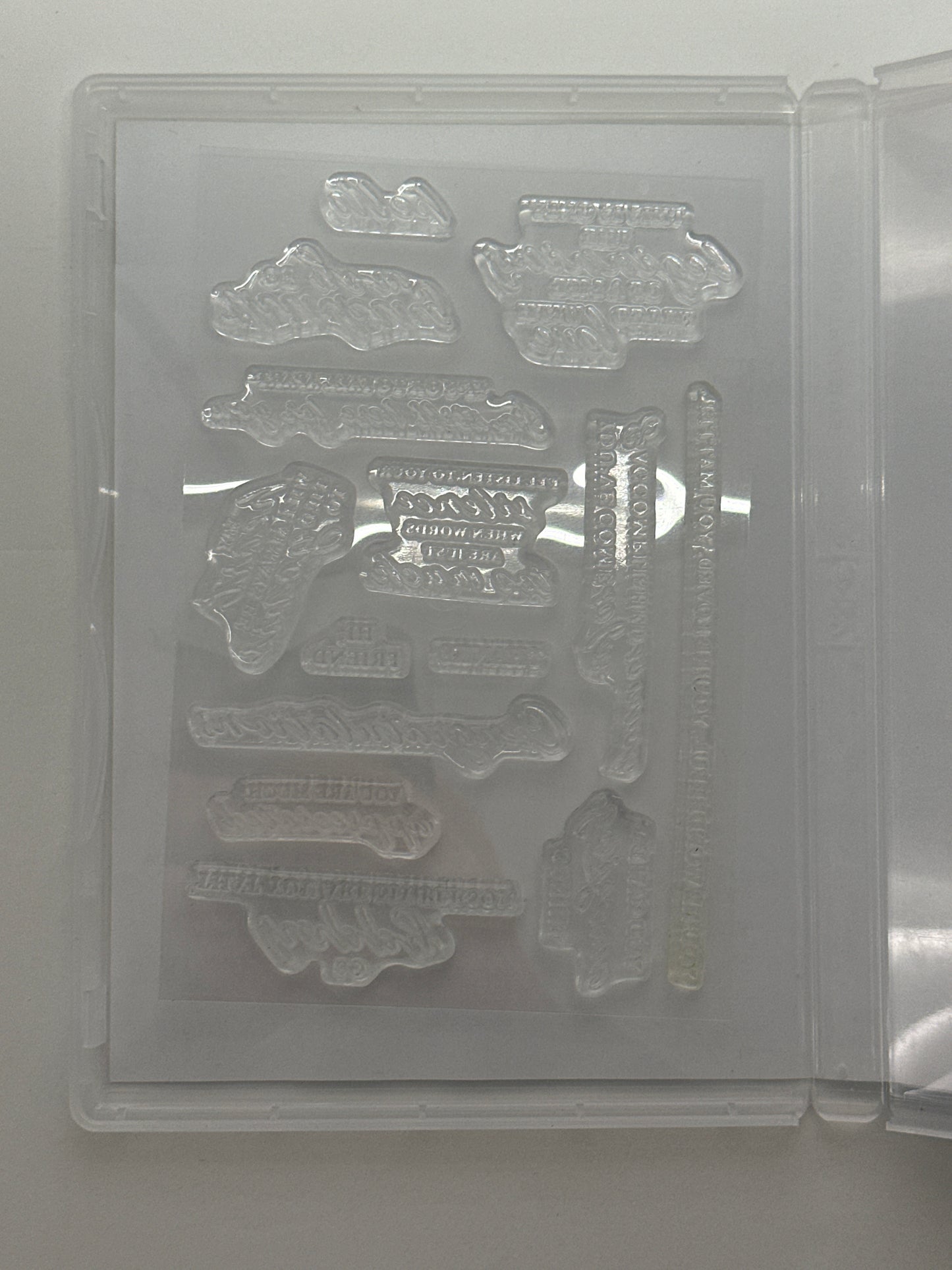 Wonderful Thoughts Bundle | Retired Photopolymer Mount Stamp Set and Dies | Stampin' Up!