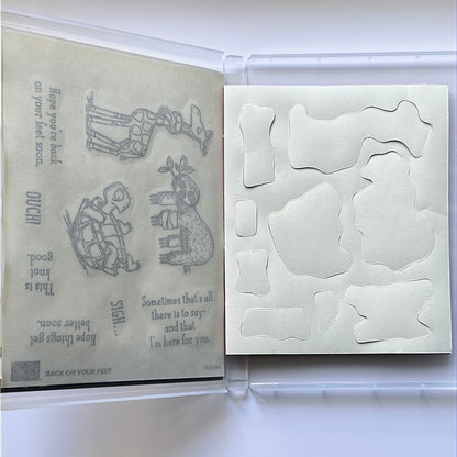 Back on Your Feet | Retired Cling Mount Stamp Set | Stampin' Up!