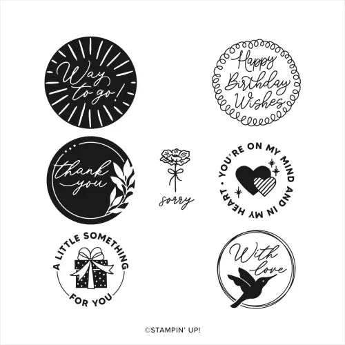 Encircled with Love | Retired Photopolymer Stamp Set | Stampin' Up!
