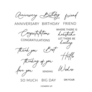Everyday Greetings | Retired Photopolymer Stamp Set | Stampin' Up!