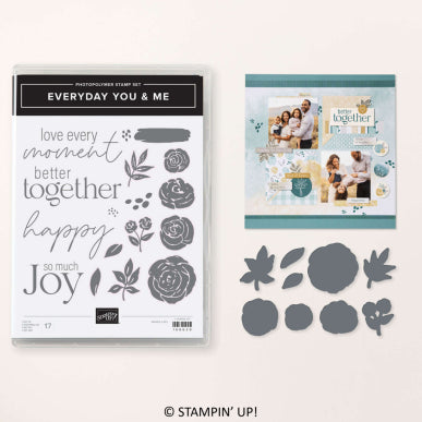 Everyday You & Me Bundle | Retired Photopolymer Mount Stamp Set and Dies | Stampin' Up!