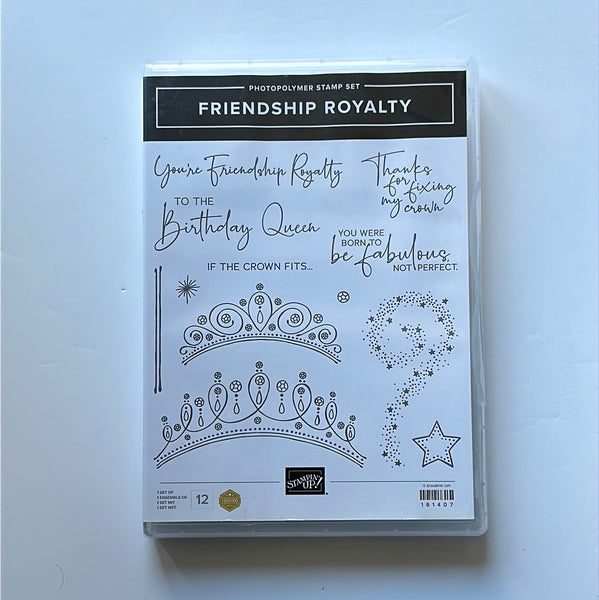 Friendship Royalty | Retired Photopolymer Stamp Set | Stampin' Up!