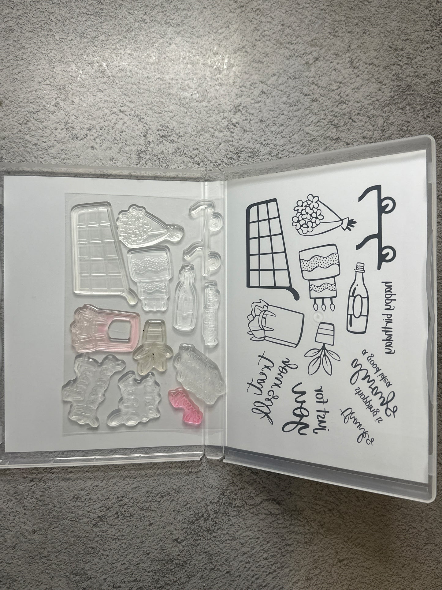 Attention Shoppers Bundle | Retired Photopolymer Mount Stamp Set and Dies | Stampin' Up!