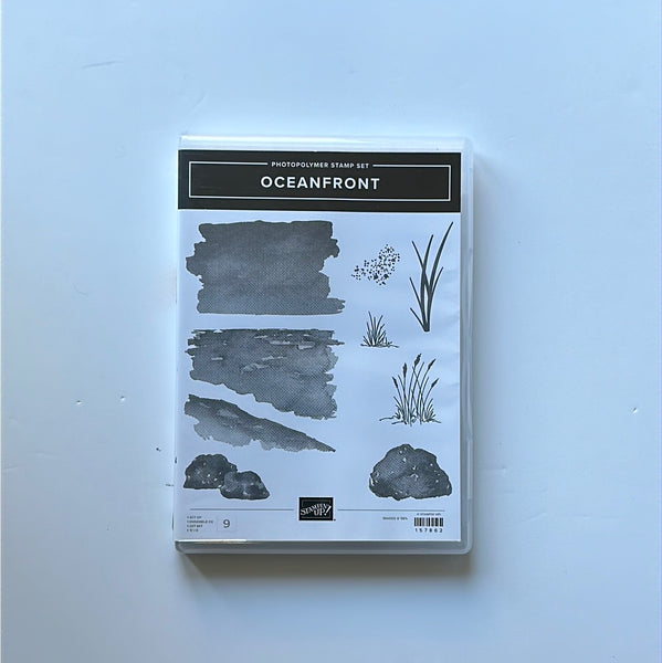 Oceanfront | BRAND NEW, NEVER USED! | Retired Photopolymer Stamp Set | Stampin' Up!