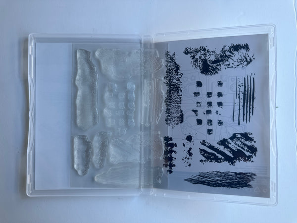 Of Art & Texture | BRAND NEW, NEVER USED! | Retired Photopolymer Stamp Set | Stampin' Up!