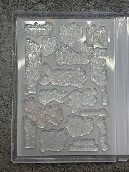 Storybook Friends Bundle | Retired Cling Mount Stamp Set and Dies | Stampin' Up!